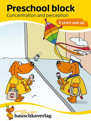 cover image of Preschool block--Concentration and perception 5 years and up